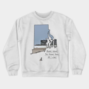 Rhode Island USA Crewneck Sweatshirt